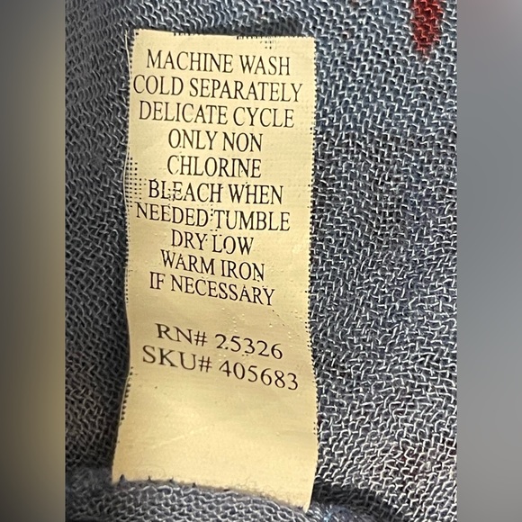 Prayer shawl/cover-up/bedspread Cost plus world market new twin soft rayon wrap - Picture 13 of 15